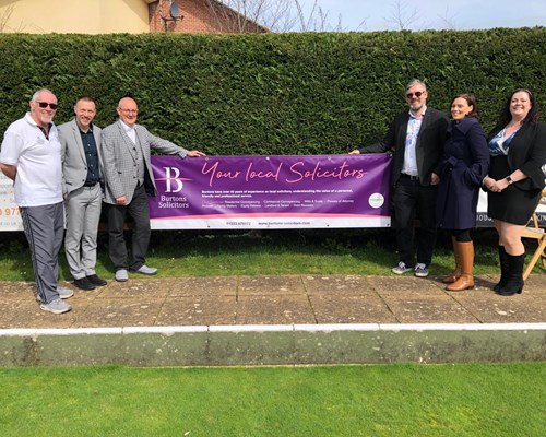 Burtons Solicitors unveils banner