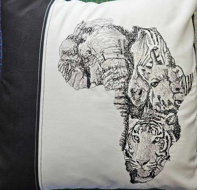 Africa Animal Cushion