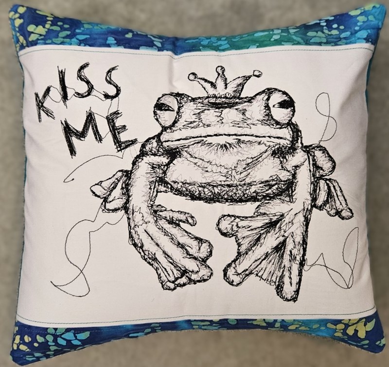 Frog Prince Cushion
