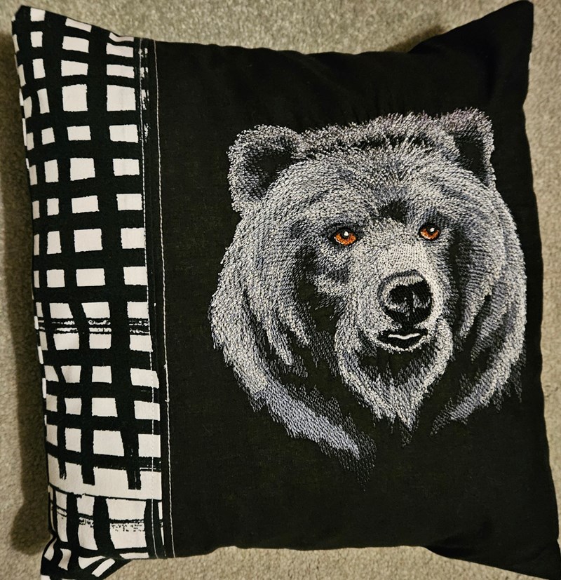 Majestic Bear Cushion