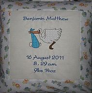 Baby's Birth Cushion