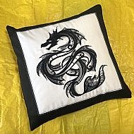Dark Creatures   Serpent Cushion