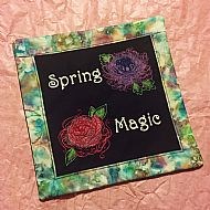 Spring Magic Peony And Chrysanthemum Cushion