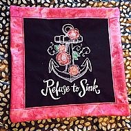 Bold Thoughts Refuse To Sink Cushion