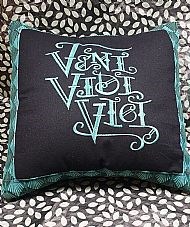 Veni Vidi Vici Cushion