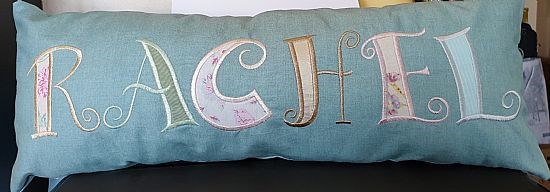 Personalised Applique Cushion