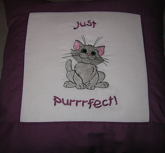 Just Purrfect Cushion
