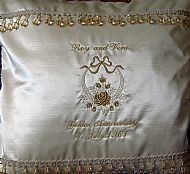 Golden Anniversary Cushion