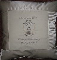 Diamond Anniversary Cushion