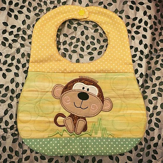 Monkey Bib