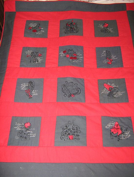 Dark Fairytales Quilt