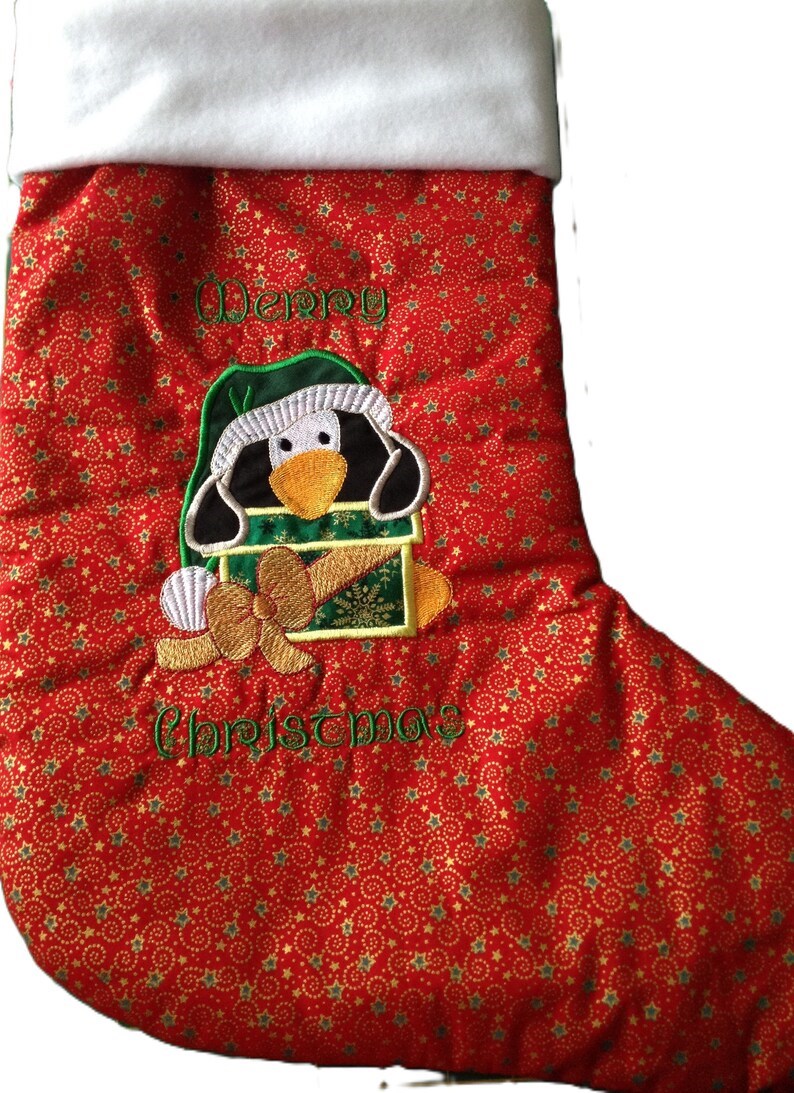 Penguin Presents Christmas Stocking