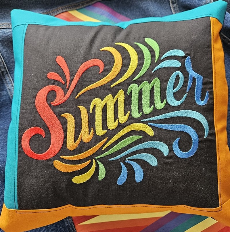 Summer Splash Cushion