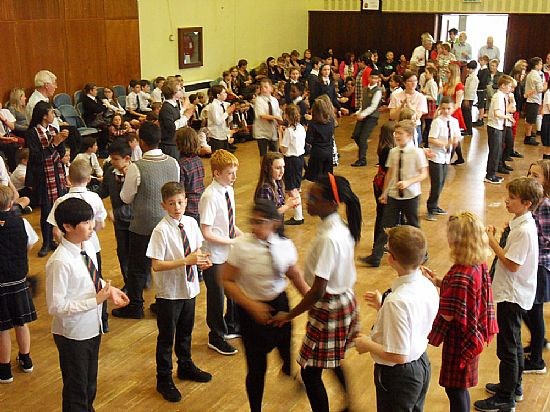 Bearsden Primary children