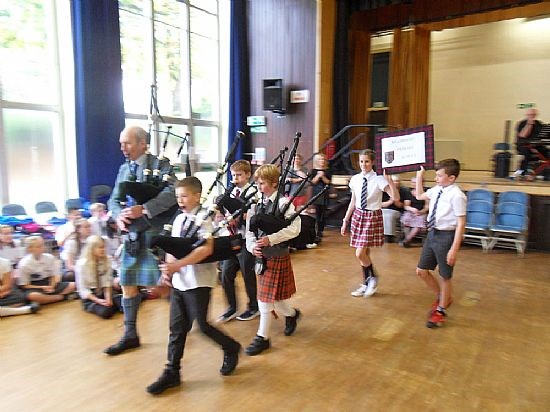Helping at Schools Festival