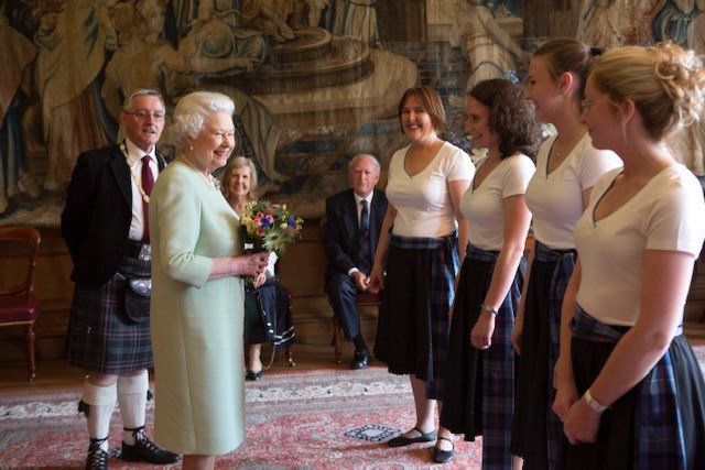 Meeting Queen Elizabeth II