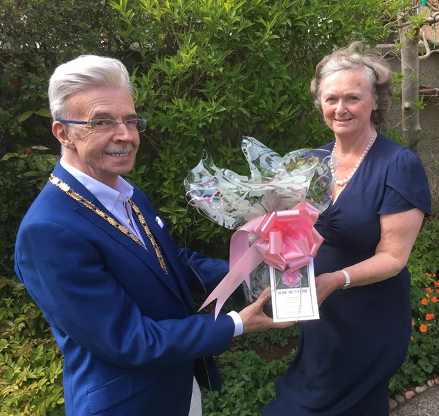 AGM 2021 Sebastian and Margaret