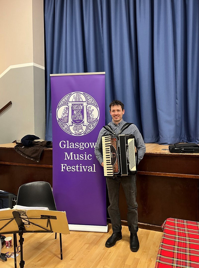 Màrtainn Skene our musician 