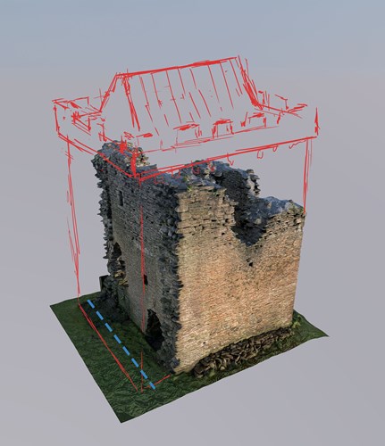 CASTLE CLUGGY RECONSTRUCTION