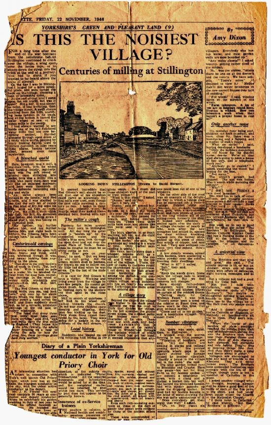 1946 Newspaper Clipping.