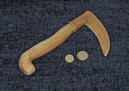 The finished product - Bronze Age replica sickle