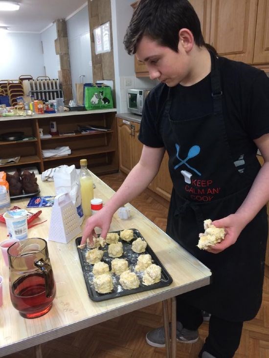 Danny & His Cheese Scones