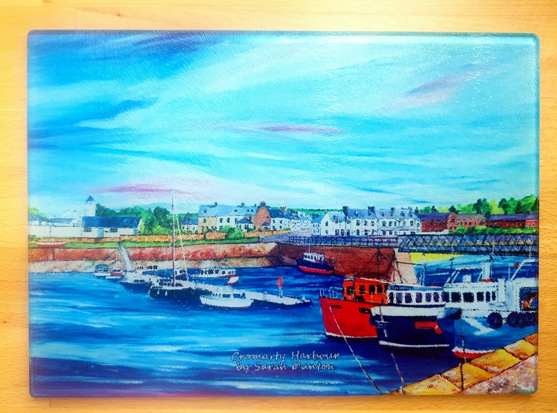 Cromarty Harbour Chopping Board