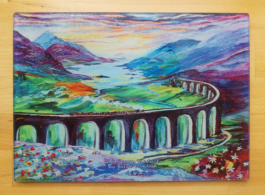 Glenfinnan Viaduct Chopping Board