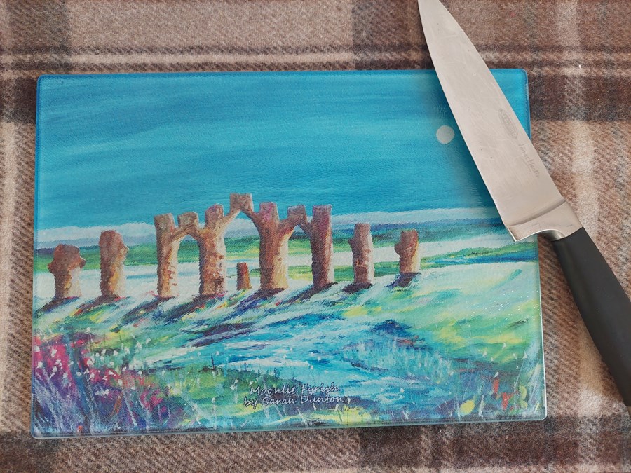 Moonlit Fyrish Chopping Board