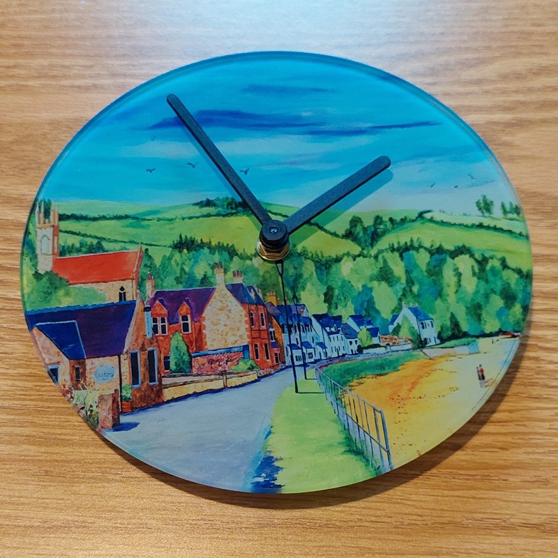 Tranquillity at Rosemarkie Bay Clock