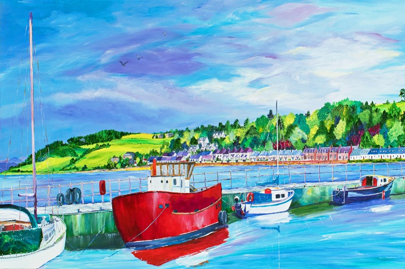 Avoch Harbour Panorama I