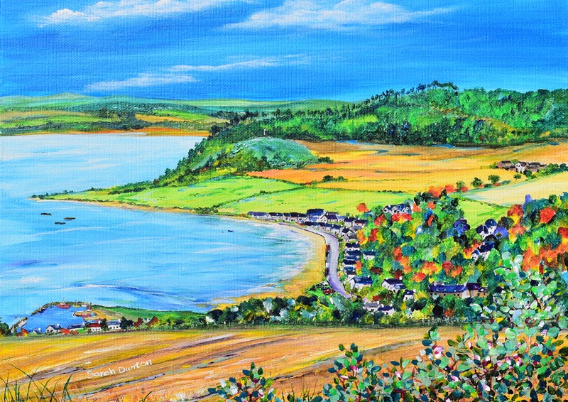 Avoch Bay from Knockmuir