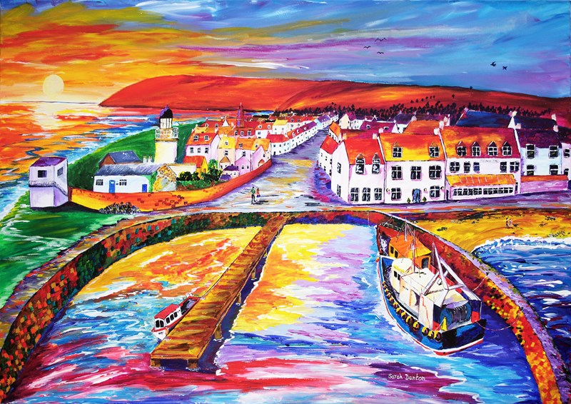 Sunrise over Cromarty Harbour