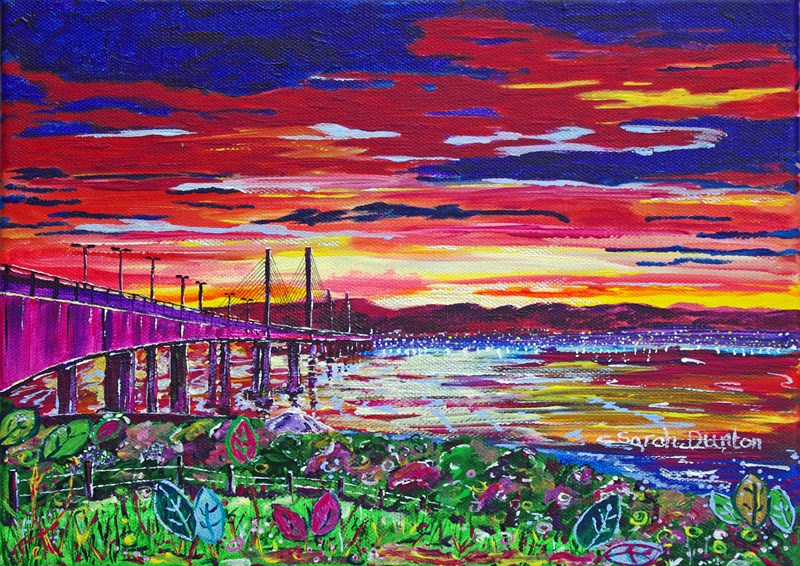 Sunset over North Kessock Magnet