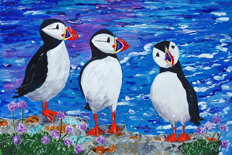 Puffin Trio