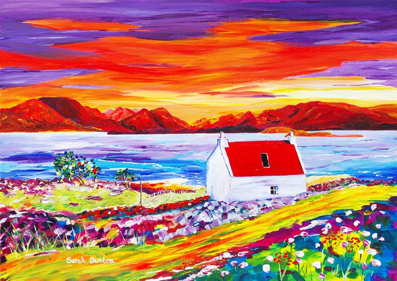 Evening Sun Croft Cottage