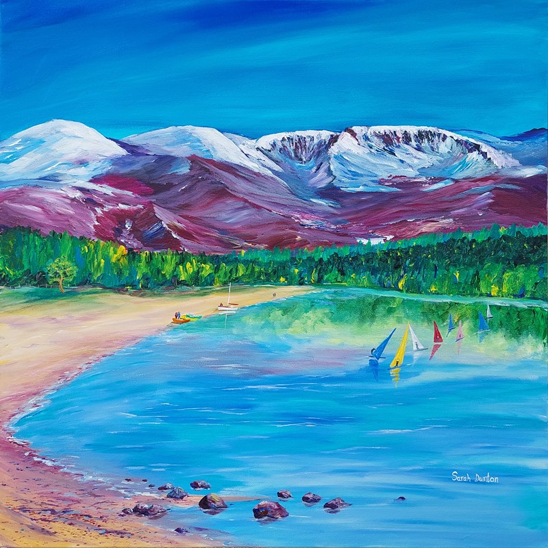 Loch Morlich and the Cairngorms