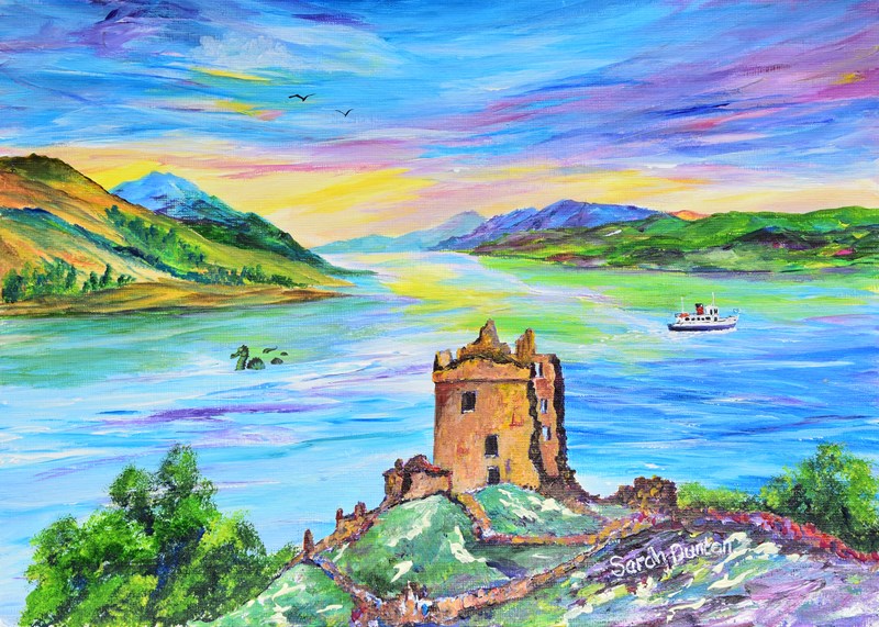 Loch Ness and Urquhart Castle