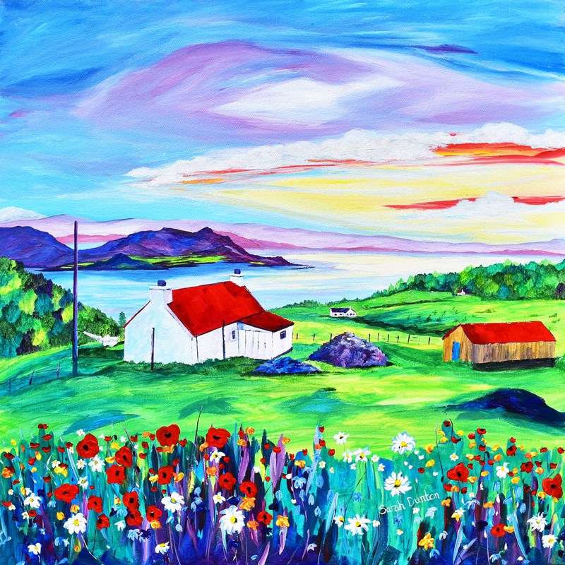 View over Loch Diabaig Magnet