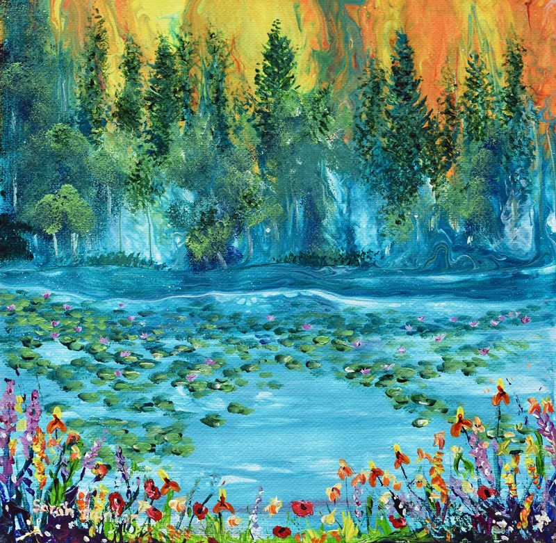 Lily Serenade at Loch na Crann