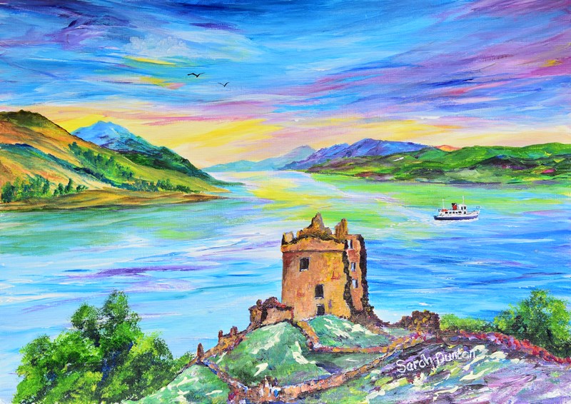 Loch Ness from Urquhart Castle