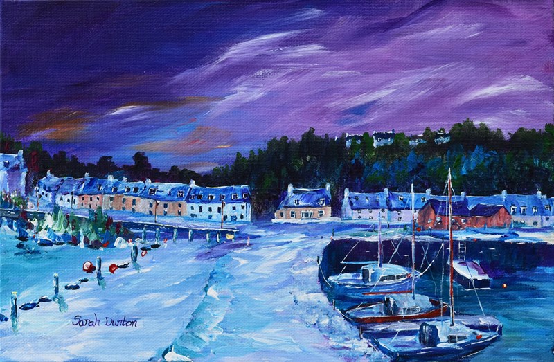 Winter's Embrace, Avoch Harbour
