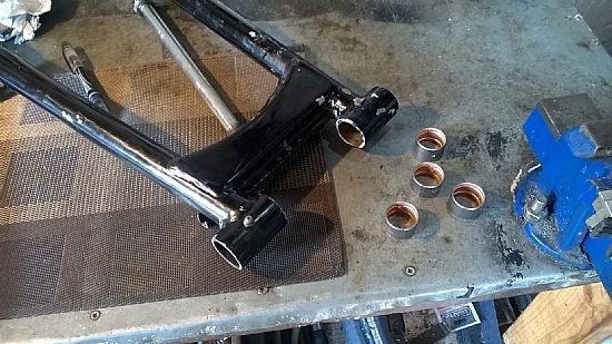 Cause of play in swinging arm being dealt with