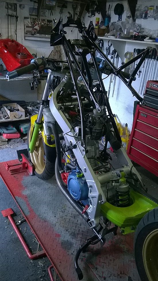 I can see why Chyrsalis used a different frame for racing