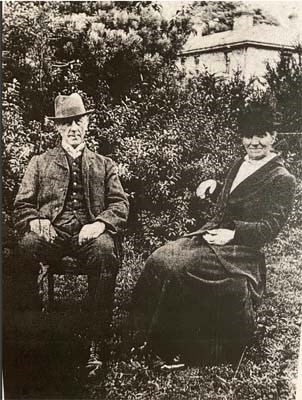 Robert & Eliza Stimpson at Caston Hall 1921