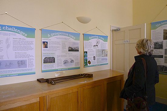 Cromarty Courthouse trade and industry exhibition by Caroline Vawdrey