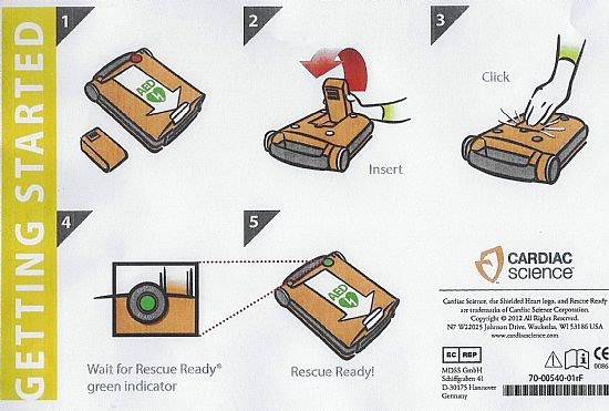 Getting the Defibrillator Ready