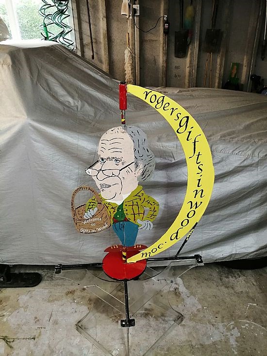 A unique display sign. STOLEN.