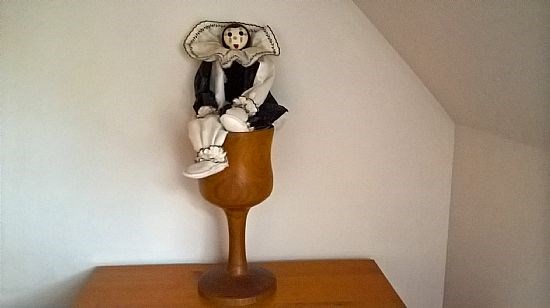 Toms  Turned Goblet a gift to me. 1993