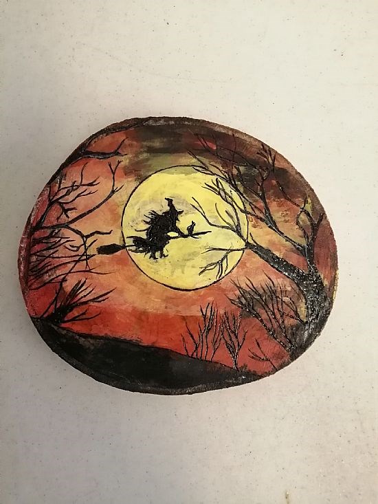 #435 Painted Plaque